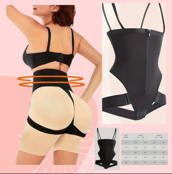 Realce Suas Curvas e Alcance a Modelagem Perfeita com Nossos Modeladores de Cintura e Realçadores de Bumbum!